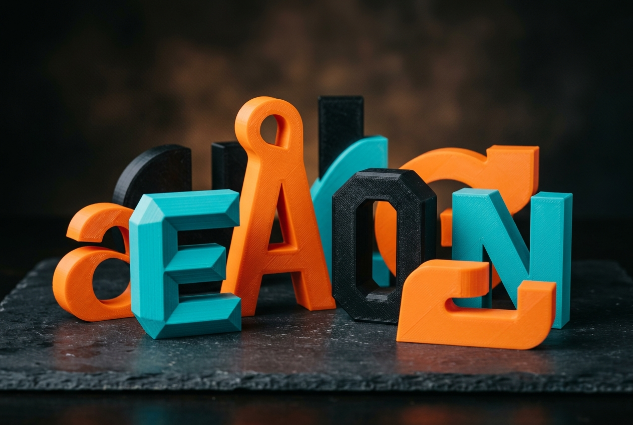 3D signage & lettering