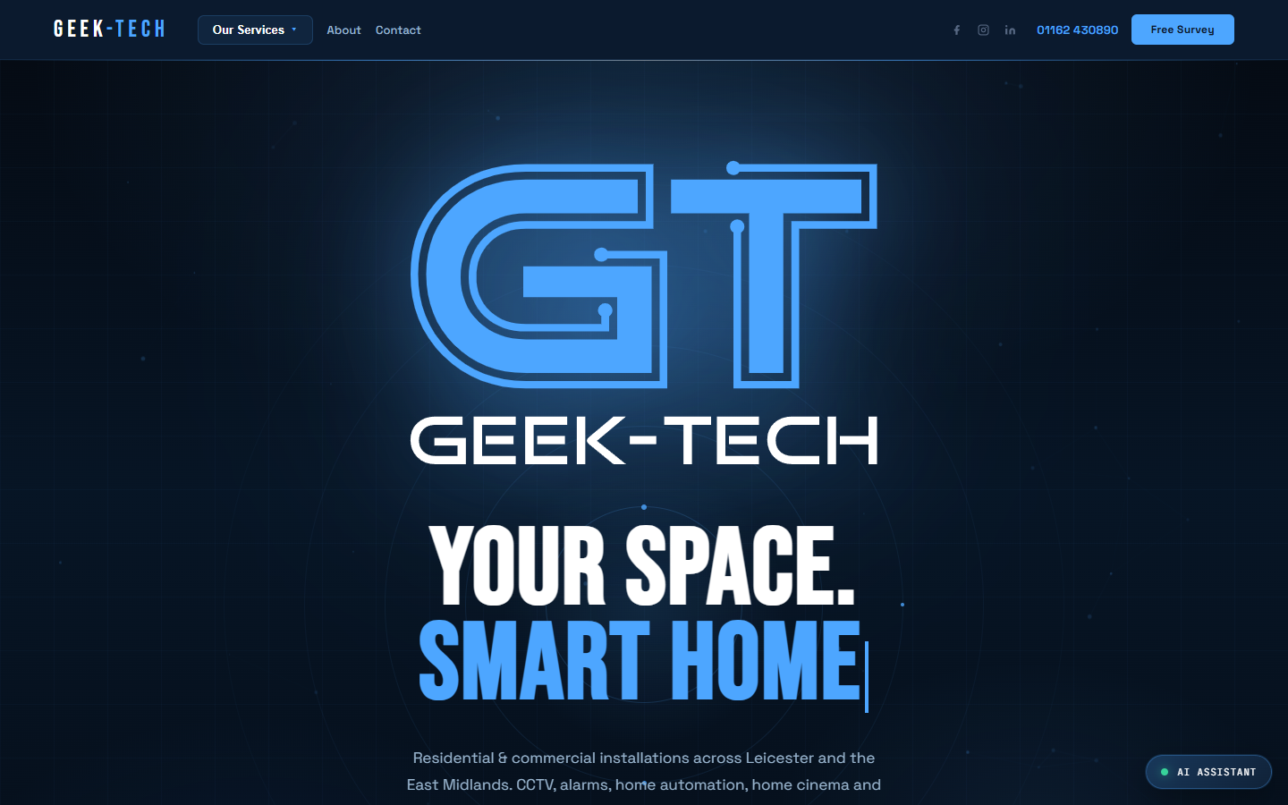 The Geek-Tech Security website