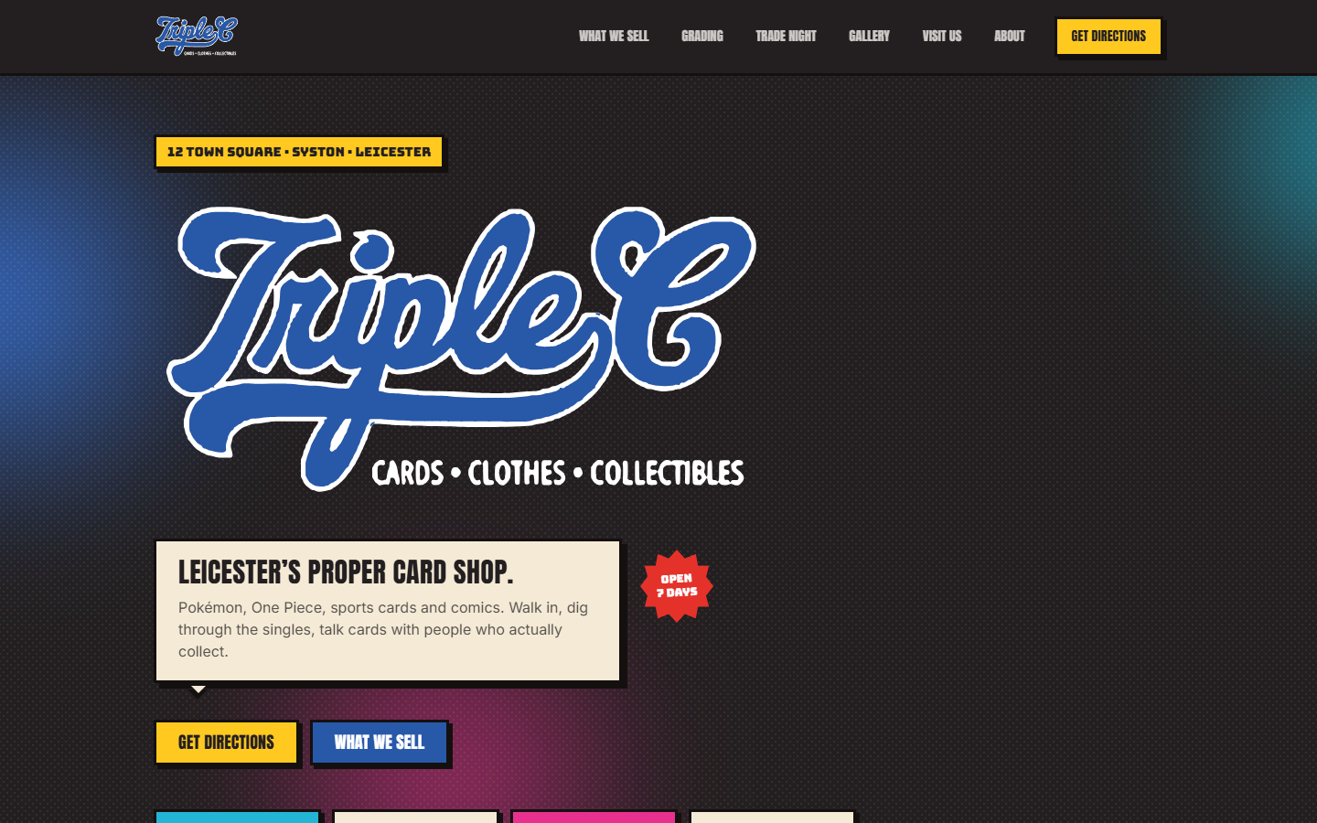 The Triple C website