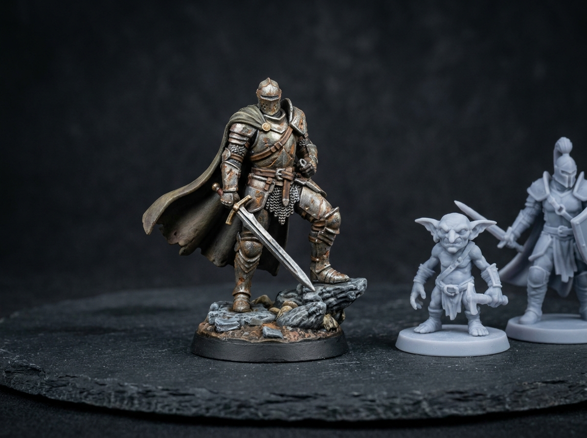 3D printed miniature