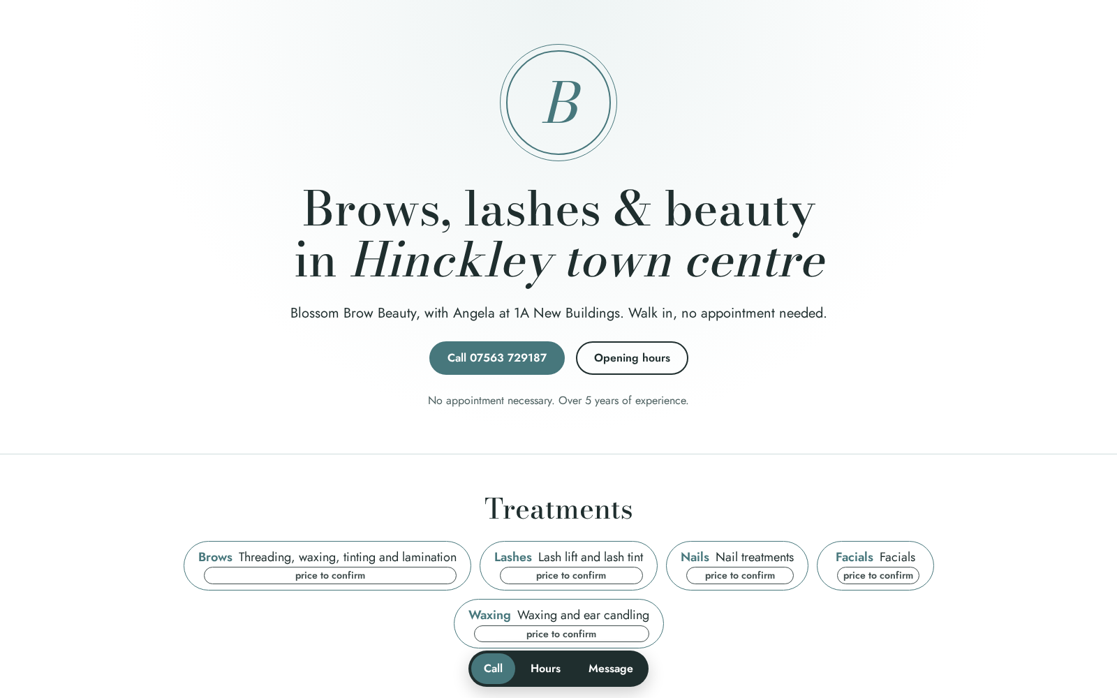Blossom Brow Beauty preview