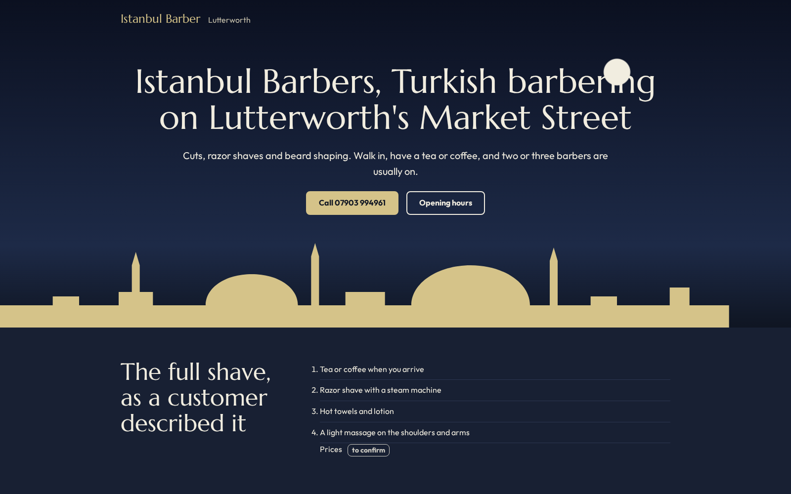 Istanbul Barbers preview